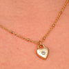 Collana-MORELLATO-donna-Abbraccio-acciaio-dorato-/-cuore