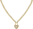 Collana-MORELLATO-donna-Abbraccio-dorata-cuore-lucchetto