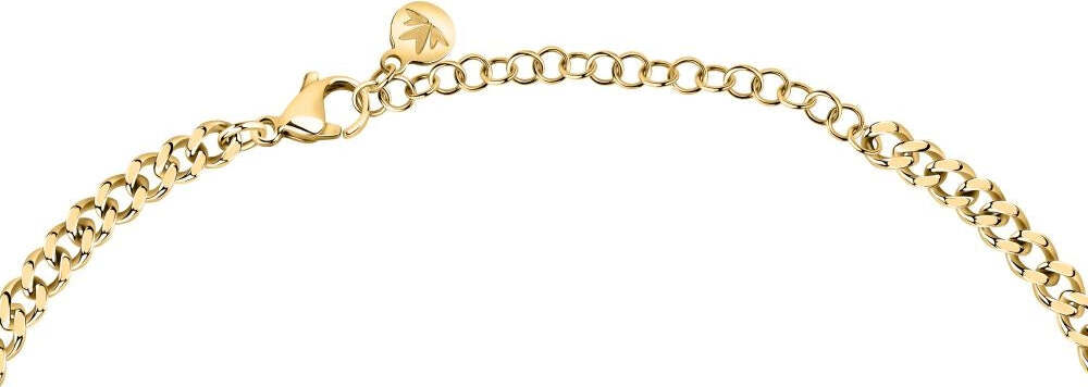 Collana-MORELLATO-donna-Abbraccio-dorata-cuore-lucchetto