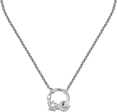 Collana-MORELLATO-donna-Drop-acciaio-stella-/-luna