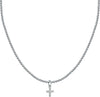 Collana-MORELLATO-donna-Drops-acciaio-/-croce