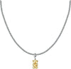 Collana-MORELLATO-donna-Drops-acciaio-/-orsetto-dorato