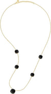 Collana-MORELLATO-donna-Gemma-argento-925-gold-/-nero
