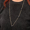 Collana-MORELLATO-donna-Gemma-argento-925-gold-/-nero