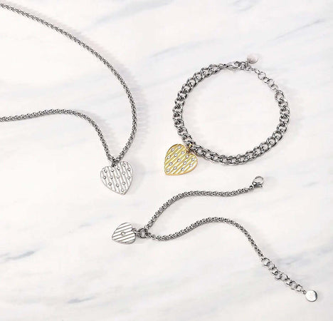 Collana-MORELLATO-donna-Incanto-acciaio-/-cuore