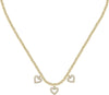 Collana-MORELLATO-donna-Incontri-dorata-con-cuori