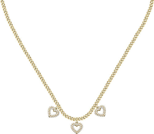 Collana-MORELLATO-donna-Incontri-dorata-con-cuori