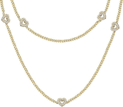 Collana-MORELLATO-donna-Incontri-dorata-/-cuori