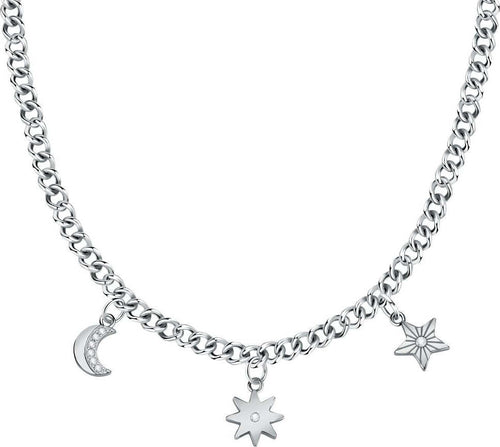 Collana-MORELLATO-donna-Maia-acciaio-/-cristalli