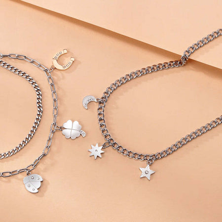 Collana-MORELLATO-donna-Maia-acciaio-/-cristalli
