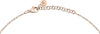Collana-MORELLATO-donna-Maia-acciaio-oro-rosa-/-pietre-blu