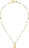 Collana-MORELLATO-donna-Mascotte-acciaio-dorato-/-cuore