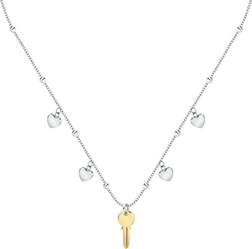 Collana-MORELLATO-donna-Passioni-chiave-/-cuori