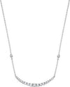 Collana-MORELLATO-donna-Tesori-argento-925-/-cristalli-bianchi