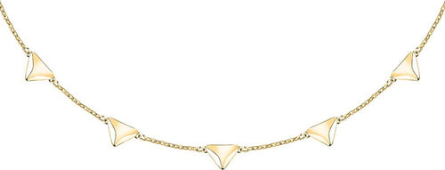 Collana-MORELLATO-donna-Trillant-dorato-/-triangoli