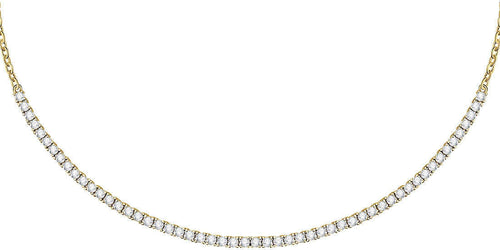 Collana-MORELLATO-Scintille-rodiata-color-oro