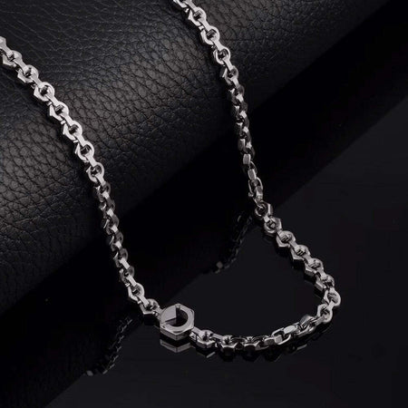 Collana-SECTOR-uomo-Energy-acciaio-lucido