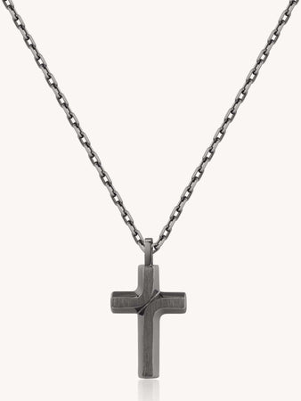 Collana Uomo Brosway Bbc06 Con Pendente Croce in Acciaio