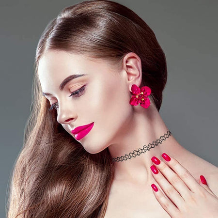 10 Collane Collana Girocollo Gomma Stretch Moda Gotico Elastico Effetto Tatoo Bracciali e Collane Trade Shop italia - Napoli, Commerciovirtuoso.it