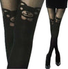 Collant-20-Den-Orso-Orsetto-Bear-Fiocco-Ted-Calze-Calza-Nero-Kawaii-Taglia-Unica