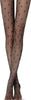 Collant-A-Rete-Vita-Alta-Dupu-Mod-F1001-Elasticizzate-Microrete-Con-Pois