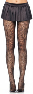Collant-Calze-Fantasia-Geometrica-Intimo-Donna-Lingerie-Rete-Ricamato