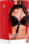 Collare Bondage Con Catena 75cm In Ecopelle Ouch! Reversibile Collare Rosso Salute e cura della persona/Erotismo e contraccezione/Bondage/Collari Kondorama - Martinsicuro, Commerciovirtuoso.it