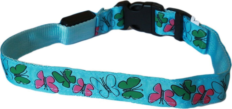 Collare Per Cane Cani A Led Luminoso Sicurezza Led Notturno Clip Fantasia Tg.l Prodotti per animali domestici/Cani/Collari imbracature e guinzagli/Collari/Collari standard Trade Shop italia - Napoli, Commerciovirtuoso.it