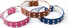Collare-Per-Cane-Cani-Borchie-Borchiato-A-Punta-Taglia-Media-Grande-Vari-Colori