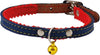 Collare per gatto in cuoio foderato con campanellino 30 cm Prodotti per animali domestici/Cani/Collari imbracature e guinzagli/Collari/Collari standard La Zappa - Altamura, Commerciovirtuoso.it