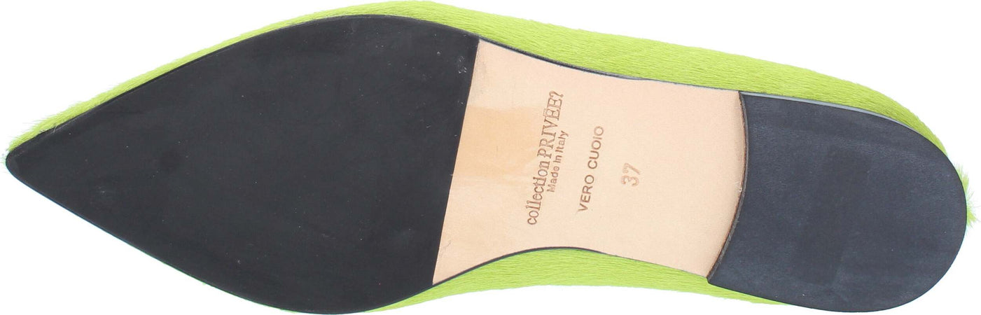 COLLECTION-PRIVEE-Scarpe-basse-Verde-da-donna