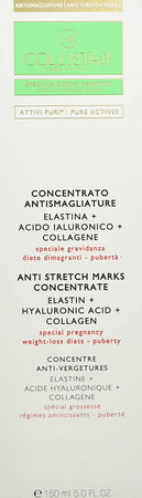 Collistar Concentrato Antismagliature, Con Elastina + Acido Ialuronico + Collagene, Ricompatta e rinforza i tessuti cutanei, Contrasta la formazione di smagliature, 150ml Bellezza/Cura della pelle/Corpo/Rassodanti e tonificanti per il corpo SG Store - Nicosia, Commerciovirtuoso.it