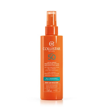 COLLISTAR latte spray protezione attiva pelli ipersensibili SPF 50 200ml
