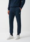 Colmar Pantalone in felpa uomo grigio in cotone con coulisse e logo laterale
