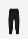 Colmar Pantalone in felpa uomo nero con taschino posteriore e coulisse