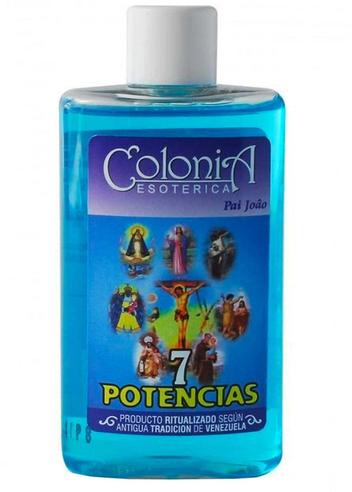 COLONIA ESOTERICA 7 SIETE POTENCIAS 50 ML ESOTERISMO SANTERIA VENEZUELA