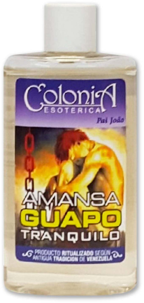 Colonia Esoterica Amansa Guapo Tranquilo 50 Ml Esoterismo Santeria Venezuela