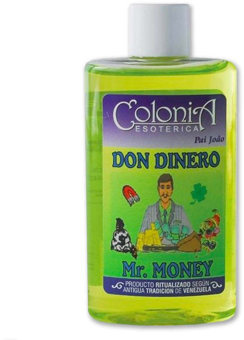 Colonia Esoterica Don Dinero Mister Money 50 Ml Esoterismo Santeria Venezuela