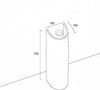 Colonna a Pavimento per Lavabo Pozzi Ginori Colibrì 2 Fai da te/Attrezzature per cucine e bagni/Attrezzature per bagni/Lavandini bagno/Lavabi Ogomondo - Martina Franca, Commerciovirtuoso.it