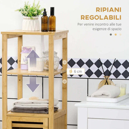 Colonna-Bagno-Armadietto-Bagno-in-Bambù-con-2-Ripiani-Aperti-e-Armadietto-a-2-Livelli,-32.9x29.9x120-cm-ET8834-467ET8