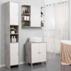 Colonna-Bagno-con-2-Armadietti-e-2-Vani-Aperti-in-Legno-Effetto-Cemento,-30x30x180cm-TY7834-379TY7