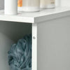 Colonna-Bagno-con-2-Ripiani-e-2-Armadietti,-Mobile-Alto-Salvaspazio-15.2x29.8x118-cm,-Bianco-ER9834-456ER9