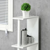 Colonna-Bagno-con-2-Ripiani-e-2-Armadietti,-Mobile-Alto-Salvaspazio-15.2x29.8x118-cm,-Bianco-ER9834-456ER9