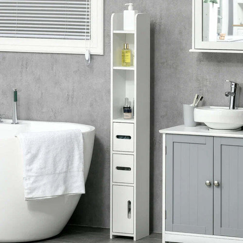 Colonna-Bagno-con-Mensole-e-Armadietti,-Mobile-Alto-Salvaspazio-in-Legno-15x17x120cm,-Bianco-FG1834-457FG1