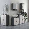 Colonna-Bagno-in-Truciolato-con-2-Ripiani-Aperti-e-2-Armadietti-a-2-Livelli,-30x30x183-cm,-Grigio-QS3834-628V80LGQS3