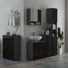 Colonna-Bagno-in-Truciolato-con-2-Ripiani-Aperti-e-2-Armadietti-a-2-Livelli,-30x30x183-cm,-Nero-e-Grigio-RF8834-628V80BKRF8