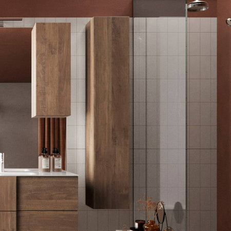 Colonna bagno Salemi sospesa 26x138h rovere mercure