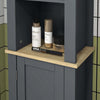Colonna-Bagno-Salvaspazio-con-Armadietto-e-3-Ripiani-Aperti-in-Legno,-34x23x165cm,-Grigio-VB5834-586V00GYVB5