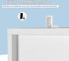 Colonna-Bagno-Salvaspazio-in-Legno-con-Specchio-e-Apertura-a-Pressione,-30x28x170cm,-Bianco-KL7834-461V01KL7