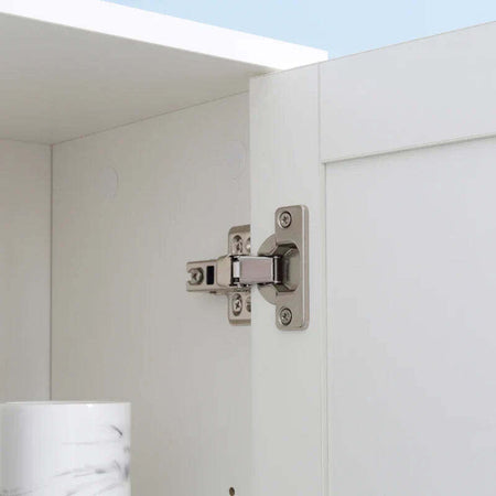 Colonna-Bagno-Salvaspazio-in-Legno-con-Specchio-e-Apertura-a-Pressione,-30x28x170cm,-Bianco-KL7834-461V01KL7